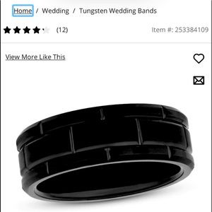 Men’s Tungsten Wedding Band